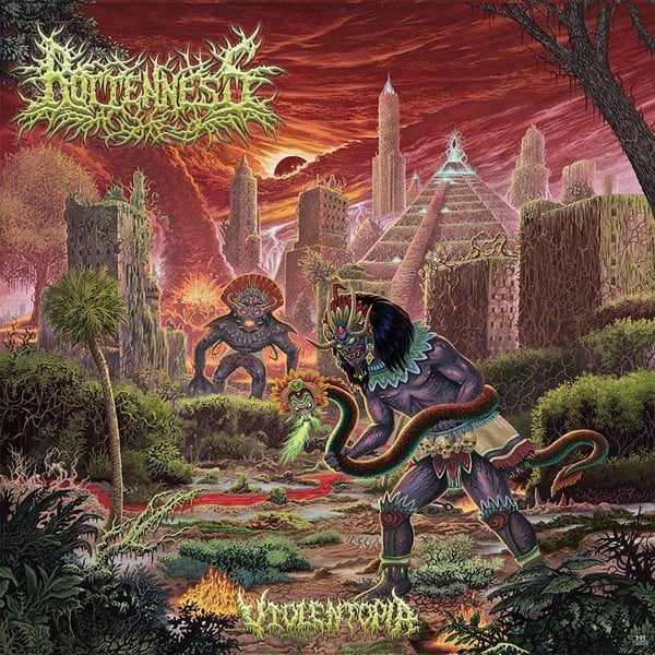 Image of Rottenness -Violentopia CD