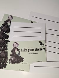 (5 Pack) 2B Sticker Appreciation Card