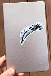 Image 3 of Flamingo Skull Sticker