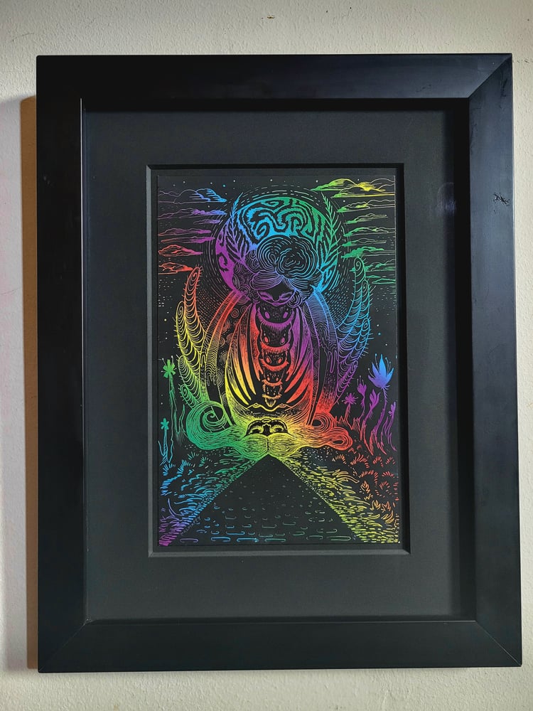 Image of The Visitor (framed)