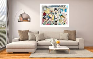 Image of Aya Takano - Dun Huang's Room, Fine Art Giclee Print, Poster