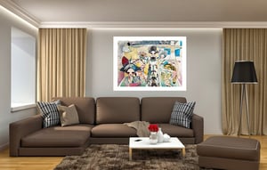 Image of Aya Takano - Dun Huang's Room, Fine Art Giclee Print, Poster