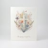 Religious Easter Cards, Easter Cross Card, Watercolor Easter, Christian Easter, Easter Card Set