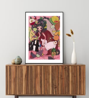 Image of Aya Takano - Fruit and Fruit Garments, Fine Art Giclee Print, Poster