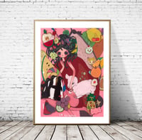 Image 4 of Aya Takano - Fruit and Fruit Garments, Fine Art Giclee Print, Poster