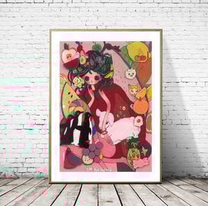 Image of Aya Takano - Fruit and Fruit Garments, Fine Art Giclee Print, Poster