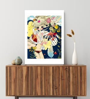 Image of Aya Takano - Joined by My Precious Companions..., Fine Art Giclee Print, Poster