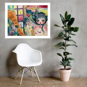 Image of Aya Takano - Land of Sodom and Gomorrah, Fine Art Giclee Print, Poster