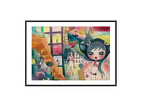 Image 1 of Aya Takano - Land of Sodom and Gomorrah, Fine Art Giclee Print, Poster