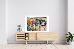 Image of Aya Takano - Land of Sodom and Gomorrah, Fine Art Giclee Print, Poster