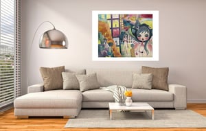 Image of Aya Takano - Land of Sodom and Gomorrah, Fine Art Giclee Print, Poster