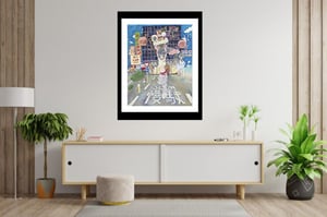 Image of Aya Takano - Lunar New Year, a Lion Dancer..., Fine Art Giclee Print, Poster