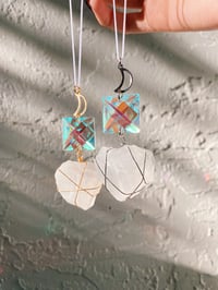 Image 1 of Mini "Celestial" Car Charm/Sun Catcher
