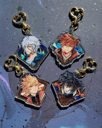 Image 2 of Kingdom Hearts Gold Foil CHARMS