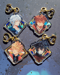 Image 3 of Kingdom Hearts Gold Foil CHARMS