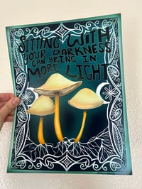 Sitting with Your Darkness- Print