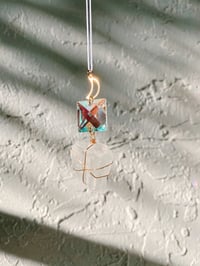Image 2 of Mini "Celestial" Car Charm/Sun Catcher