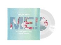 Image of Taylor Swift Featuring Brendon Urie - Me! - Double Sided Clear 7" #3