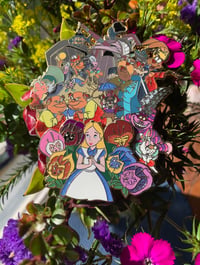 Image 1 of Alice Cluster Fantasy Pin