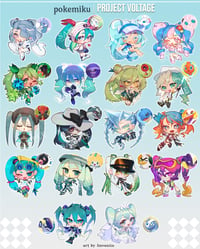 Image 2 of Pokemon Miku Linked Charms