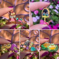 Image 1 of 5 pin Character Fantasy Pin Set