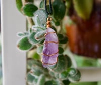 Image 2 of Amethyst Crystal Necklace