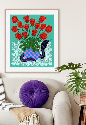 Image of Roses Are Red Fine Art Print