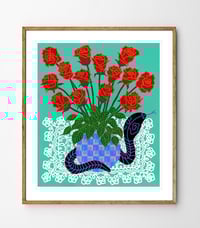 Image 5 of Roses Are Red Fine Art Print