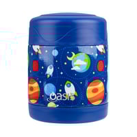 Image 1 of Oasis Stainless Steel Double Wall Insulated Kids Food Flask 300ml Outer Space