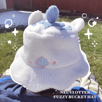 Image 2 of [LAST CHANCE] Neuvillette Otter Fluffy Bucket Hat
