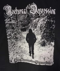 Image 2 of Nocturnal Depression Four seasons to a depression T-SHIRT