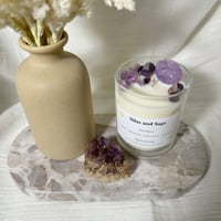 Image 2 of Amethyst Candle