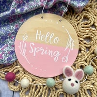 Image 1 of Spring Wreath Disc