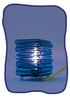 Muizentrap Lampje (Blue) Image 4