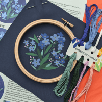 Image 5 of Floral Embroidery Kit Collection  