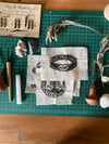 mudlarking linen patches