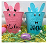 Personalized Pink Easter Bucket