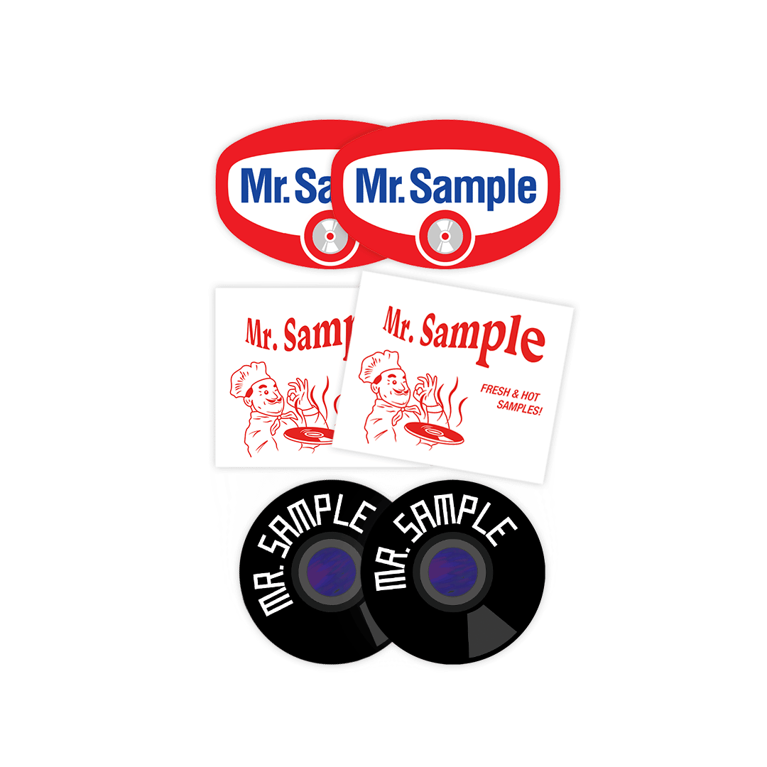 STICKER PACK โ โMr. Sampleโ | BOSSXPLOSIVE.COM