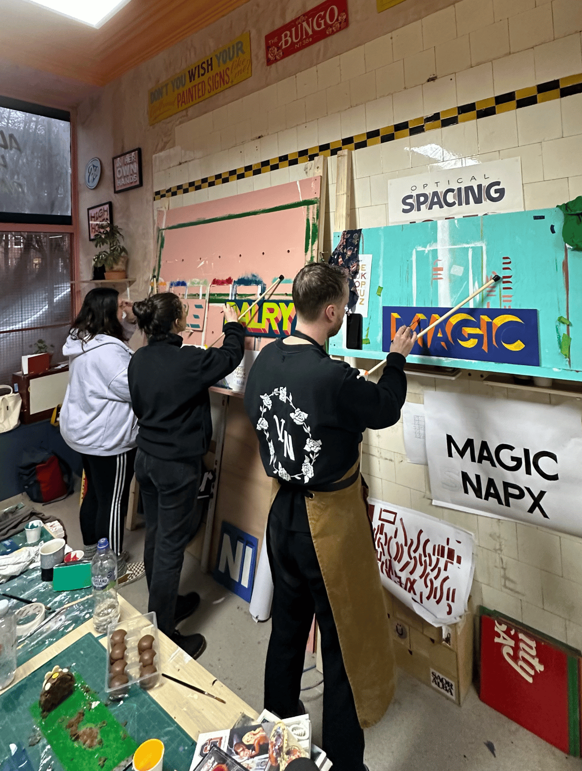 Beginners Signwriting Workshop | Bungo Sign Co.