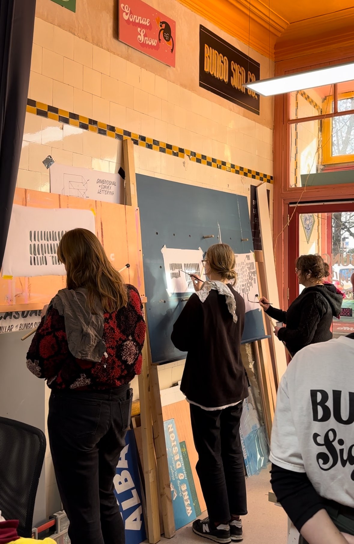 Beginners Signwriting Workshop | Bungo Sign Co.