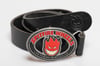 Spitfire Wheels Leather Belt and Buckle