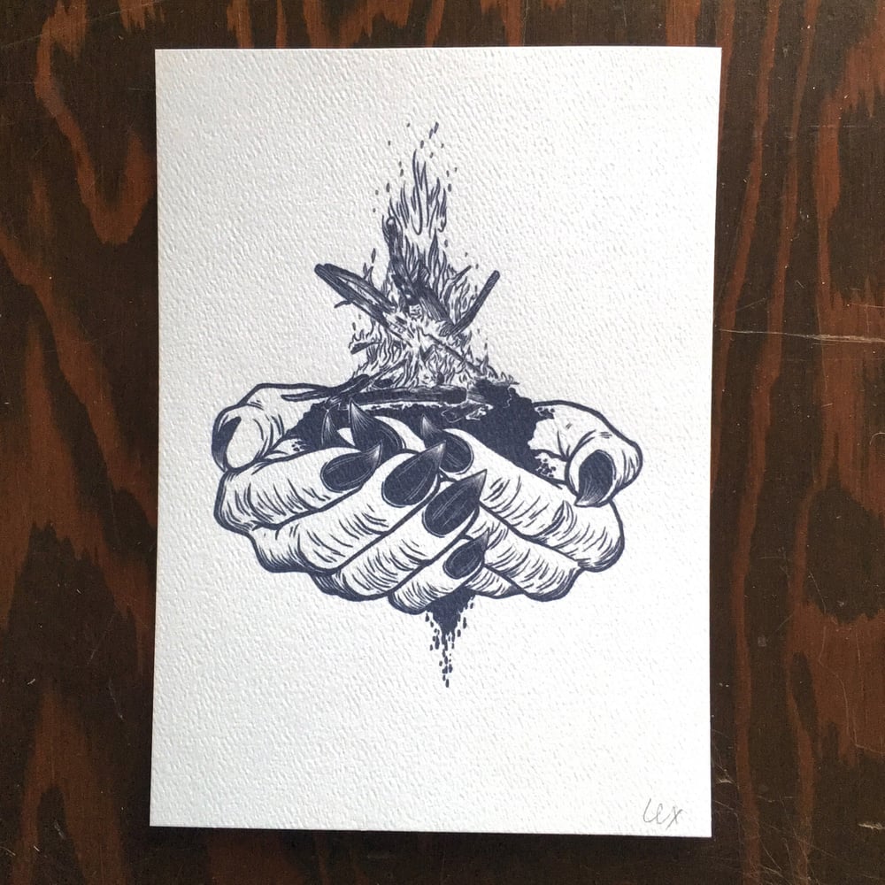 Image of Slow Burn – print