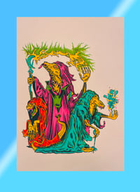 3 Wise Lizards Poster