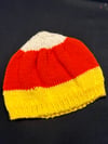 Candy Corn Knitted Hat - 2T 3T 4T