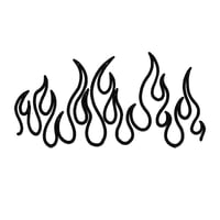 Image 2 of WING MIRROR - FLAMES