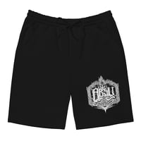 Image 1 of ABSU - ALTERNATE PELAGIC LOGO l (WHITE PRINT) SHORTS