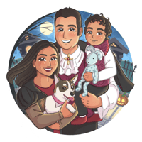 Image 1 of Custom Family Portrait