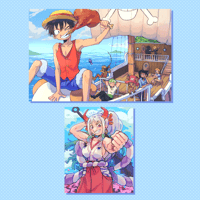 Strawhat prints