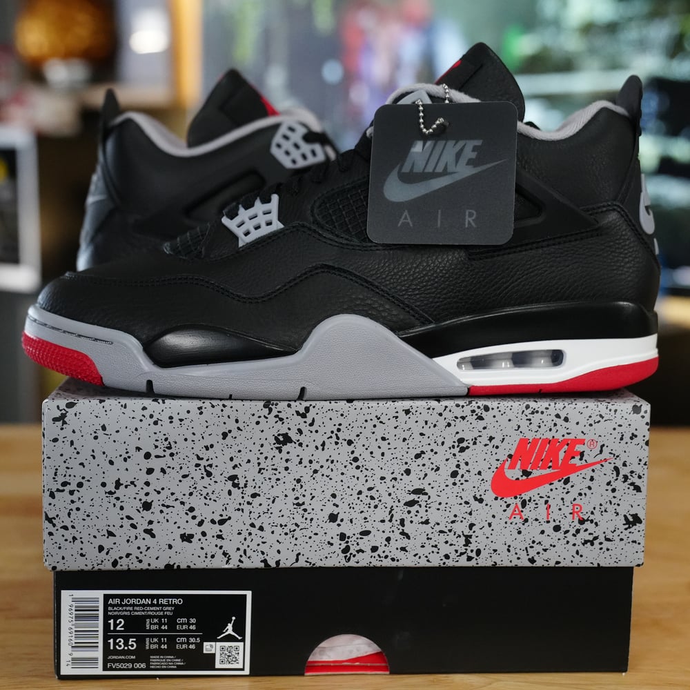 Image of Jordan 4 Retro Bred Reimagined