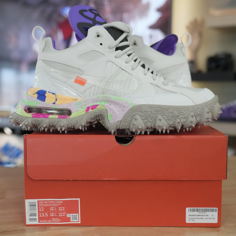 Image of Nike Air Terra Forma Off-White Summit White Psychic Purple